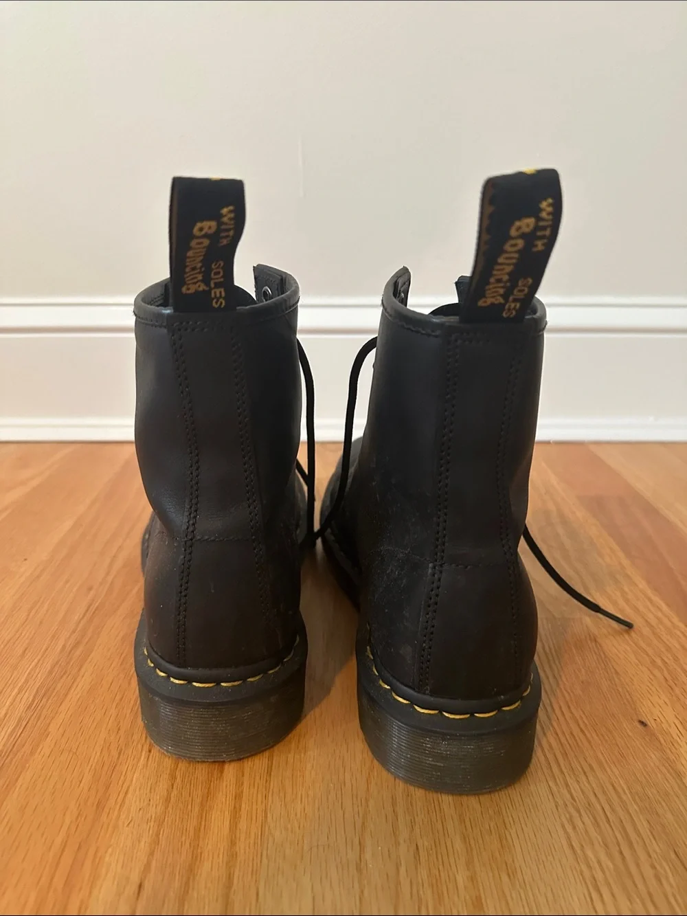 Dr. Martens 1460 Smooth Leather Lace Up Boots